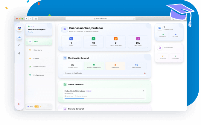 EVA Teacher Portal